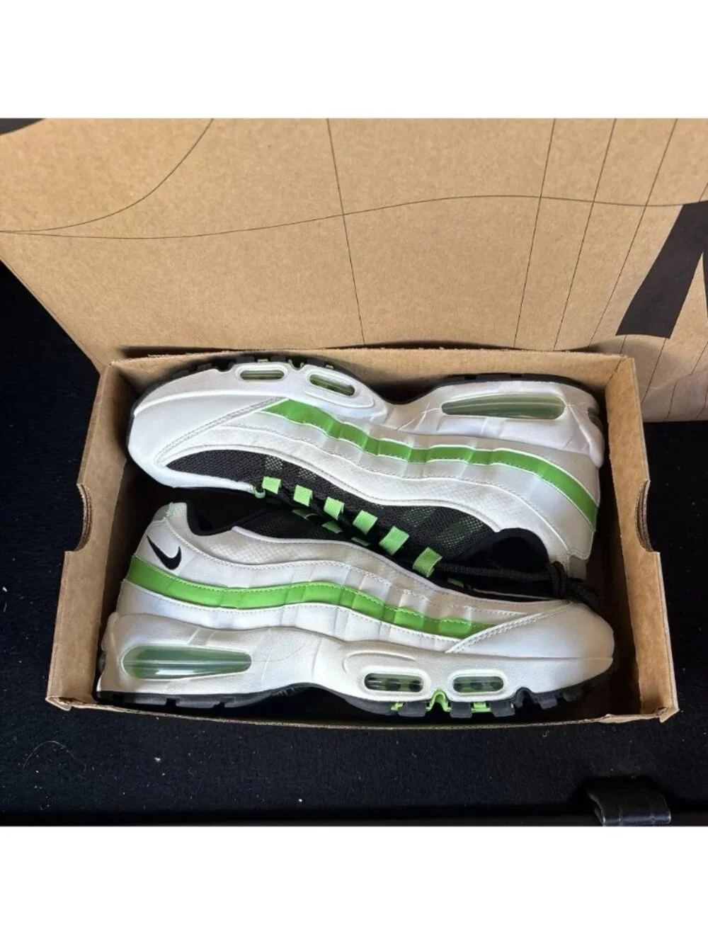 NEW Nike Air Max 95 OG Green Gusto White Black IB1667-100 Men Size 11.5